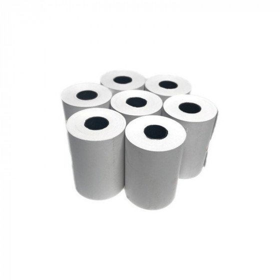 10 Rollos De Papel Térmico 58mm Para Boletas