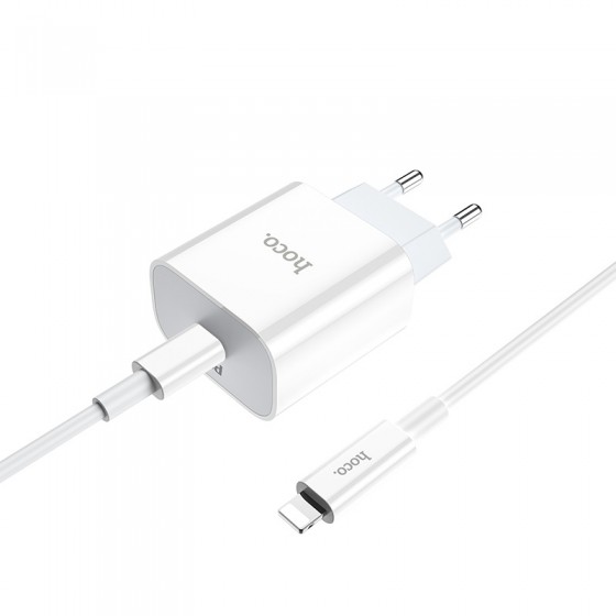 Cargador PD para Iphone 12 20W HOCO C76A