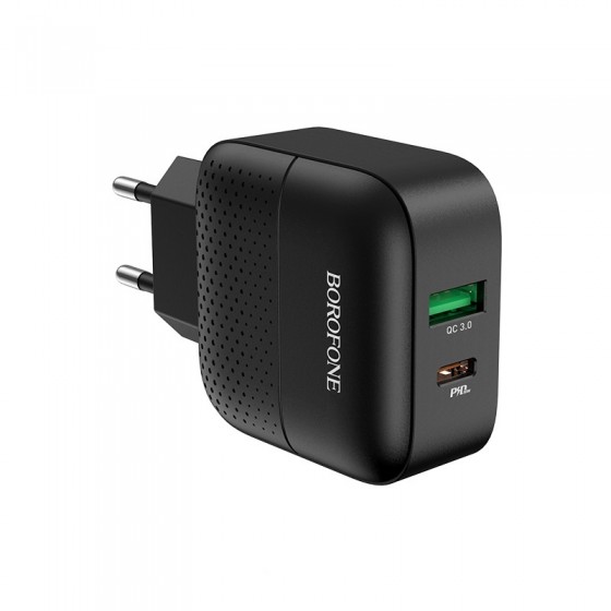 Cargador PD + QC 3.0 18W BOROFONE BA46A