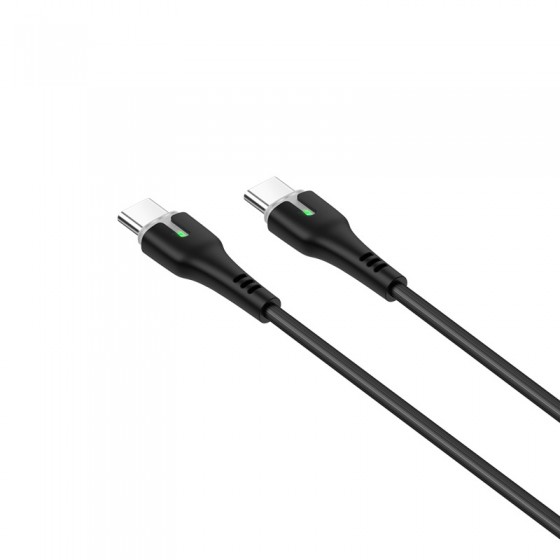 Cable USB-C a USB-C HOCO X45 1.8Mt con indicador