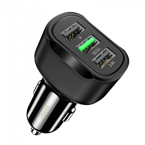 Cargador para Auto QC 3.0 USAMS C17