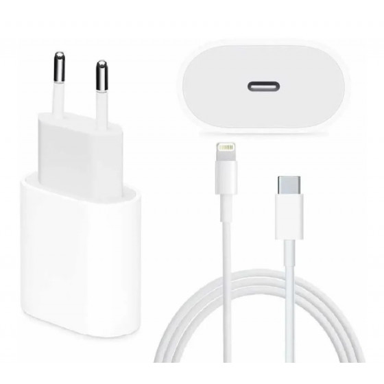 Kit Cargador PD + Cable Lightning a Tipo C Alternativo